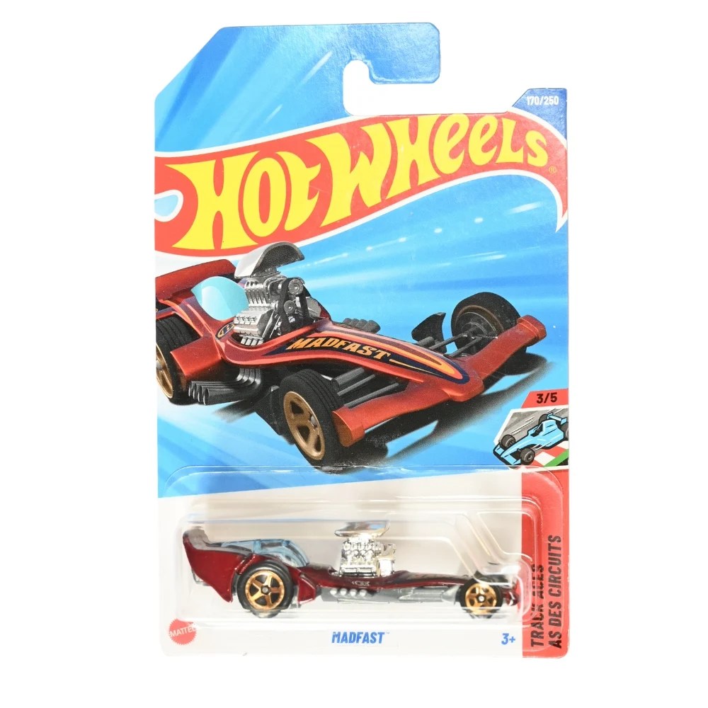 Hot Wheels Madfast – 2025 Track Stars Series Die-Cast Racing Car