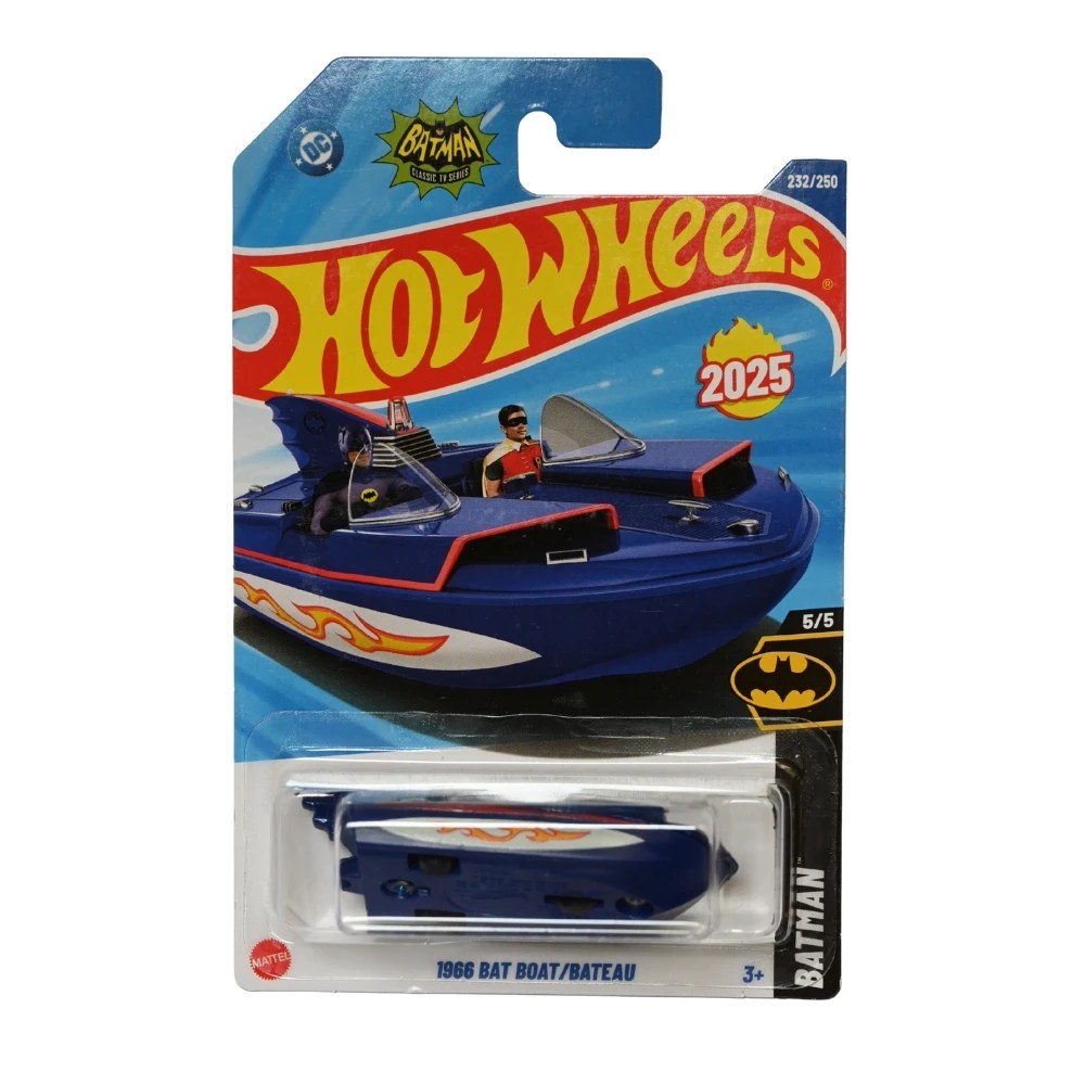Hot Wheels 2025 Batman Classic TV Series 1966 BAT BOAT