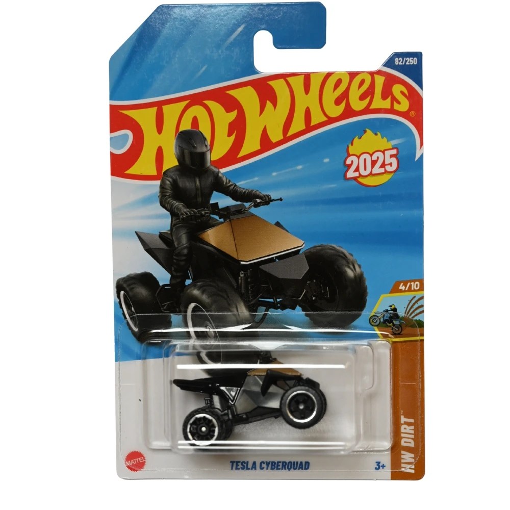 Hot Wheels 2025 Tesla Cyberquad - HW Dirt Series