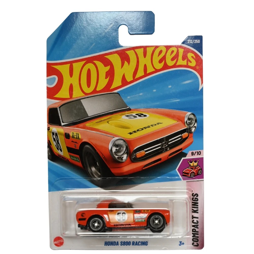 Hot Wheels HONDA S800 RACING - Compact Kings Series