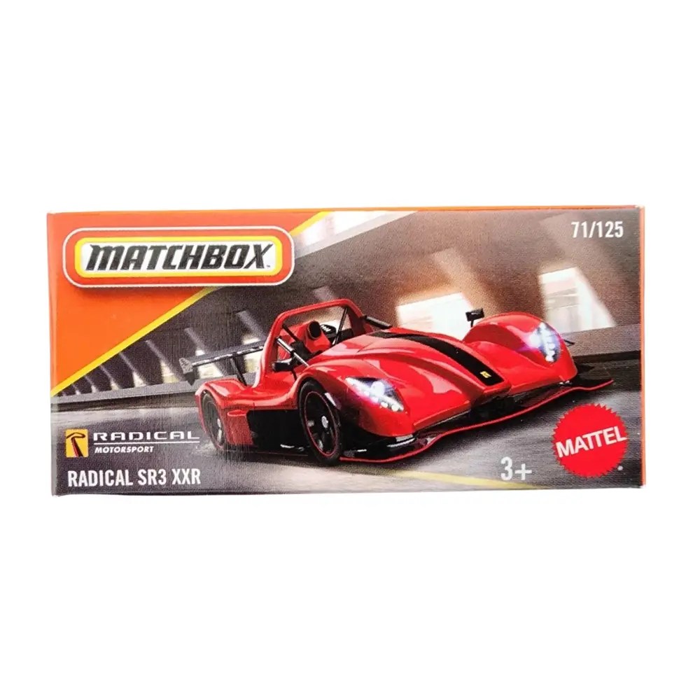 Matchbox Radical SR3 XXR – Red Racing Car (71/125)