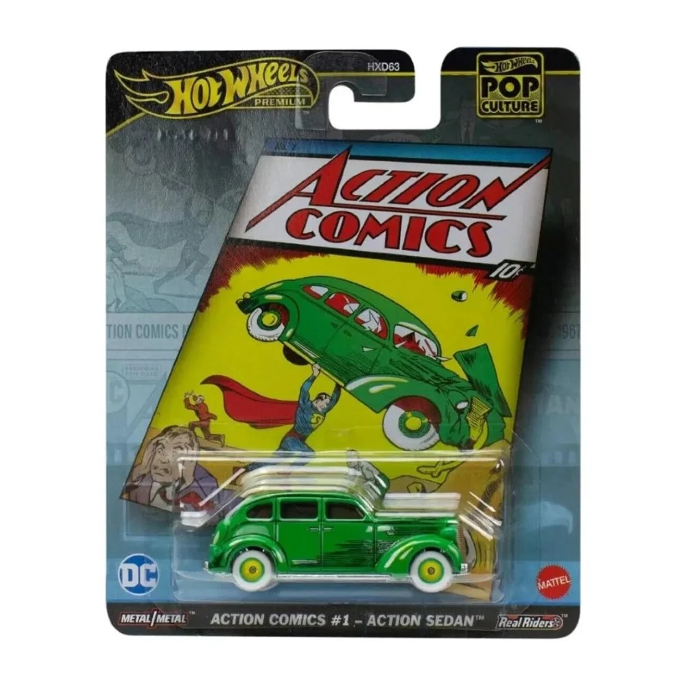 Hot Wheels Pop Culture: Action Comics #1 - Action Sedan