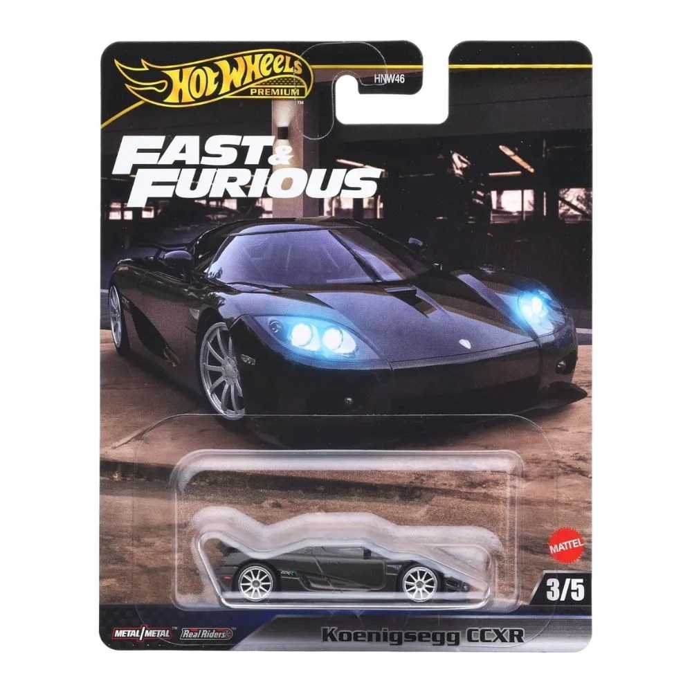 Hot Wheels Premium Fast & Furious – Koenigsegg CCXR | Imported