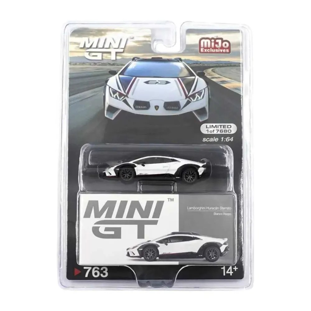 Mini GT Lamborghini Huracan Sterrato Bianco Asopo 1:64 Scale