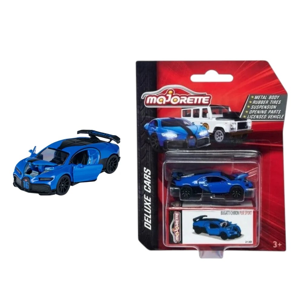 Majorette Bugatti Chiron Pur Sport | Blue