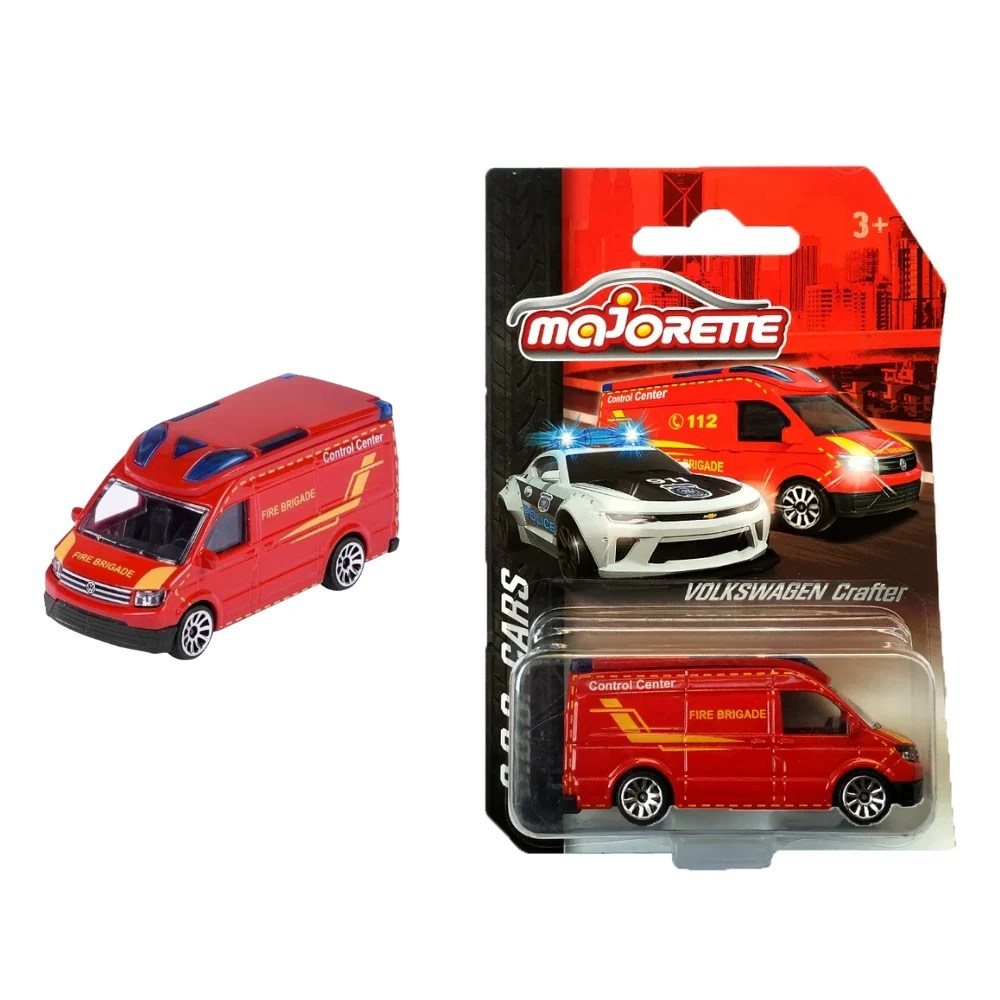 Majorette Volkswagen Crafter Red