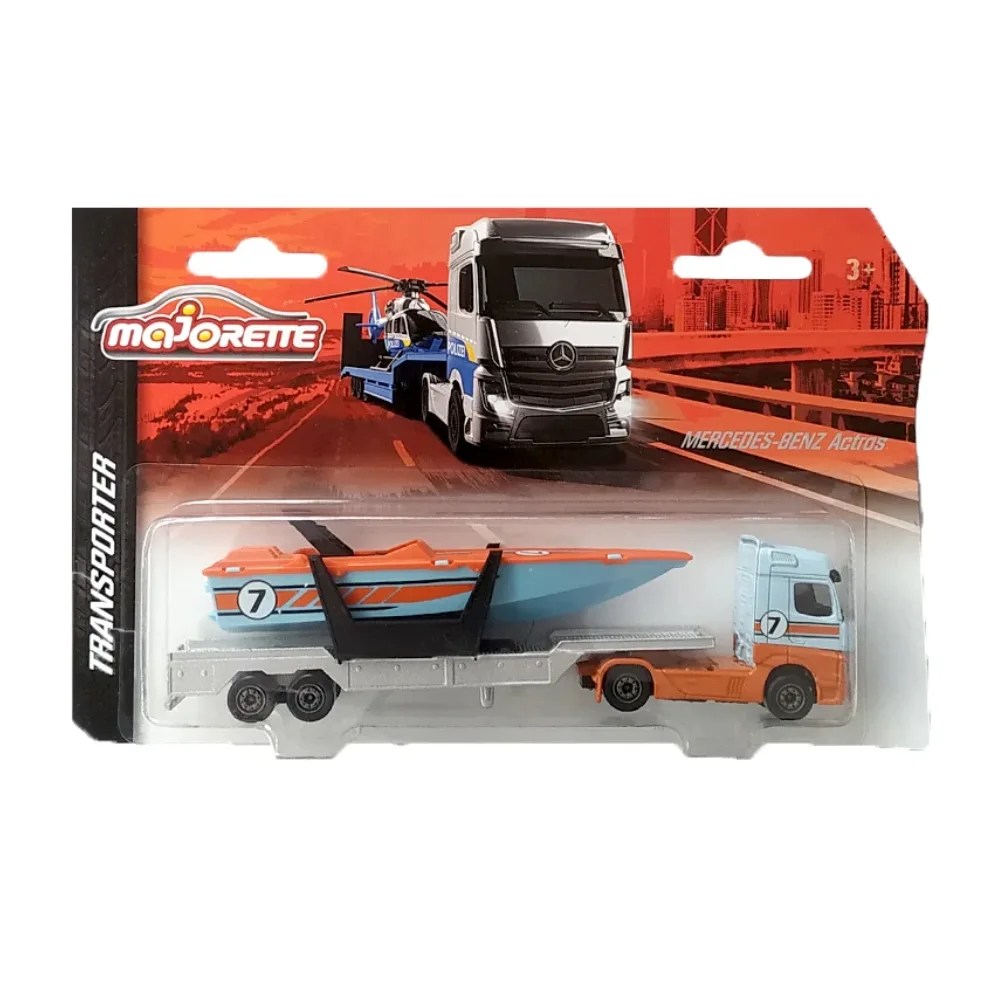 Majorette Mercedes-Benz Actros Boat Transporter