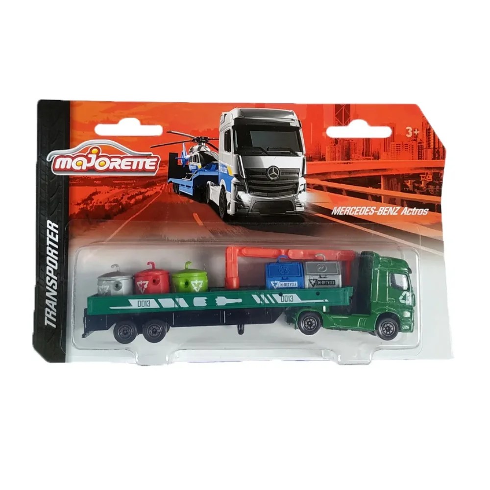 Majorette Mercedes-Benz Actros Recycling Transporter