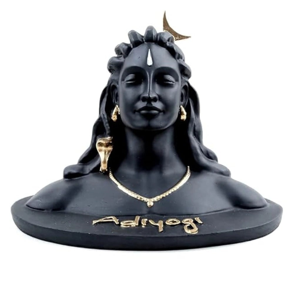 Adiyogi Shiva Black Mini Idol | Car Dashboard & Home Decor