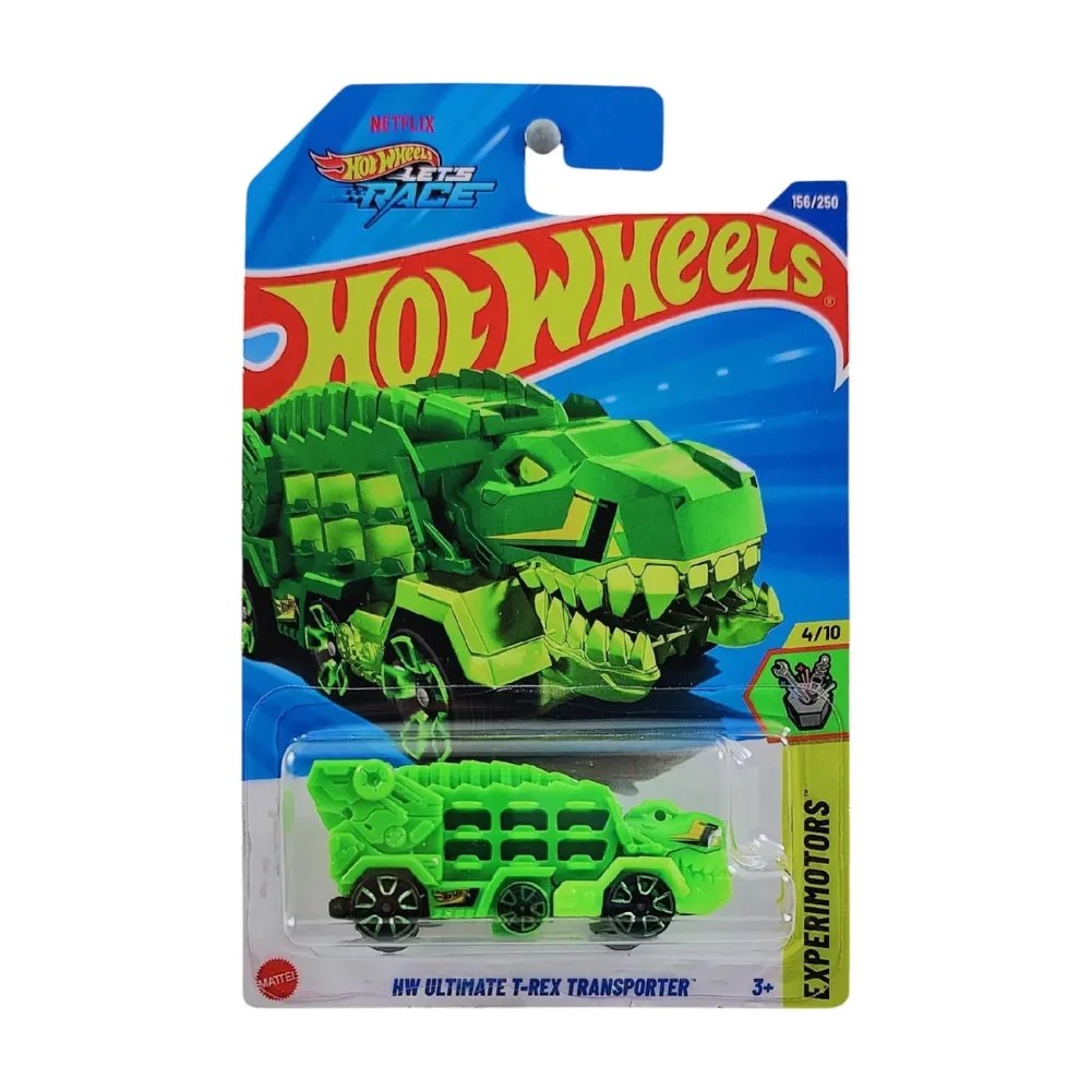 Hot Wheels Ultimate T-Rex Transporter Green156/250 Imported