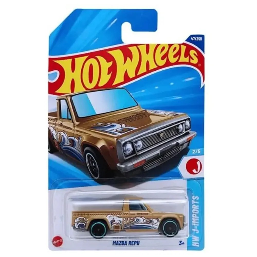 Hot Wheels Mazda REPU, 47/250, Gold, Imported