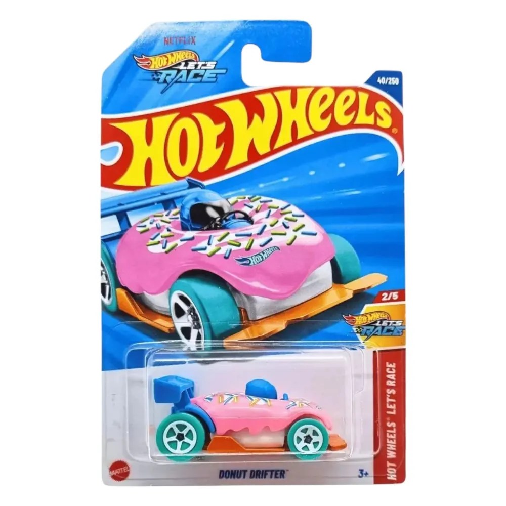 Hot Wheels Donut Drifter Pink 40/250 Imported