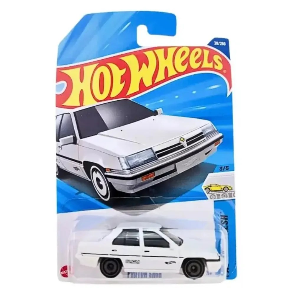 Hot Wheels Proton Saga White 38/250 Imported