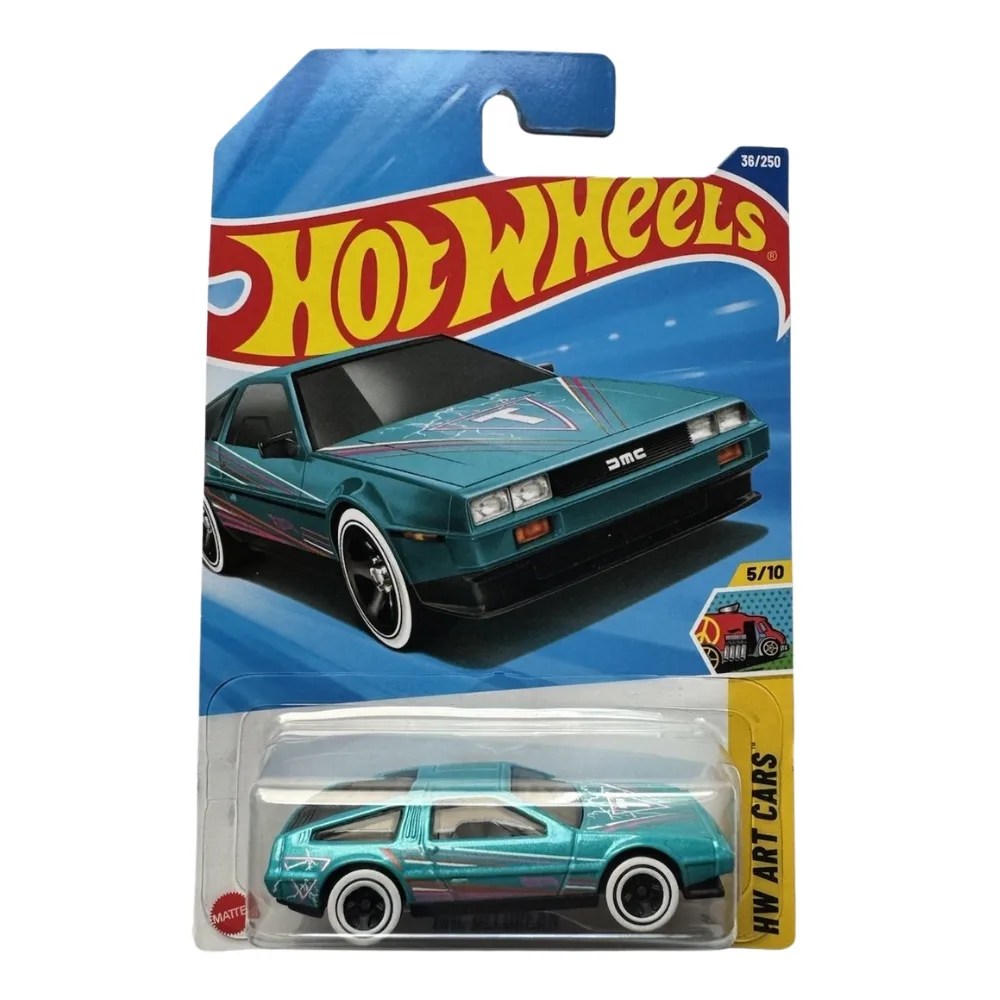 Hot Wheels DMC DeLorean Teal 38/250 Imported