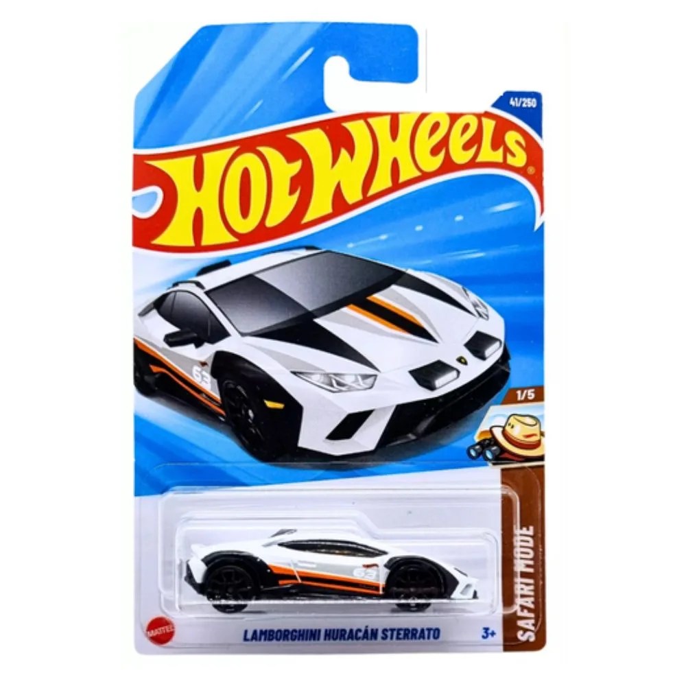 Hot Wheels Lamborghini Huracan Sterrato White, 41/250, imported
