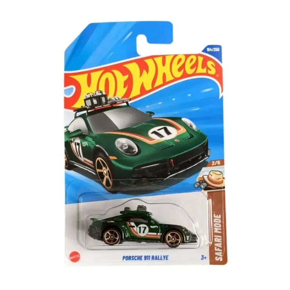 Hot Wheels Porsche 911 Rallye Blue 154/250 Imported