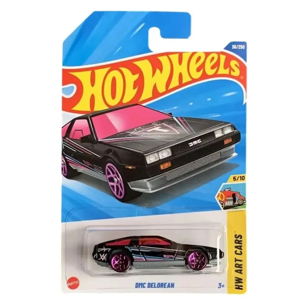 Hot Wheels DMC DeLorean Black 30/250 Imported