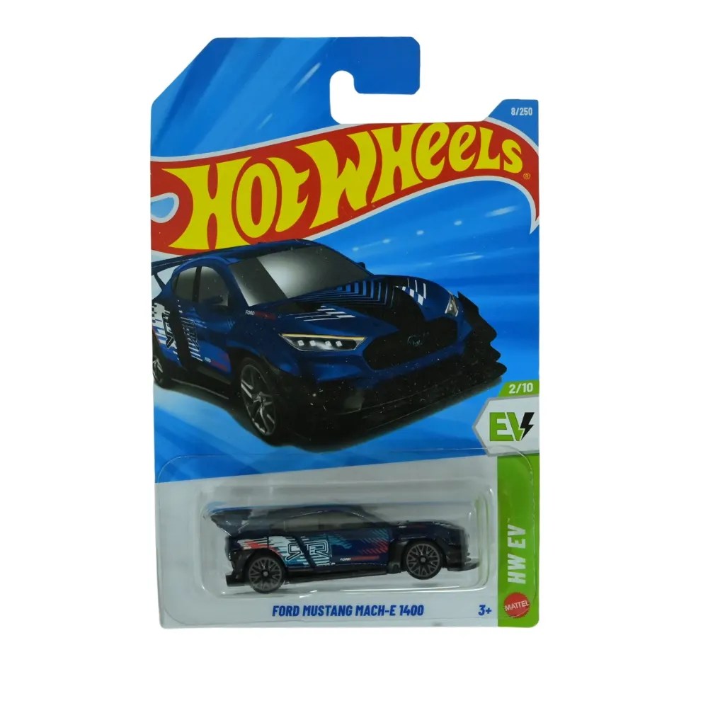 Hot Wheels Ford Mustang Mach E 1400 8 250 Blue