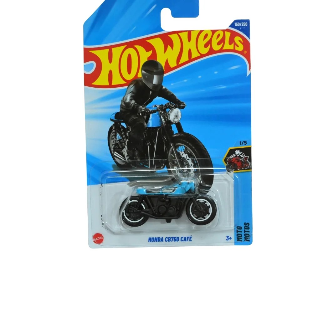 Hot Wheels Honda CB750 Café Black Blue 150/250