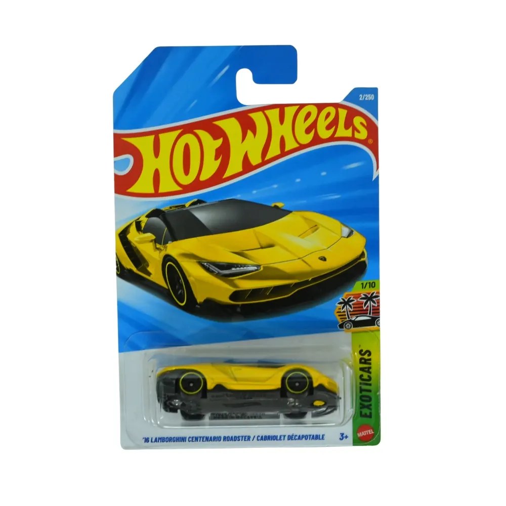 Hot Wheels Lamborghini Centenario Roadster 2 250 Yellow