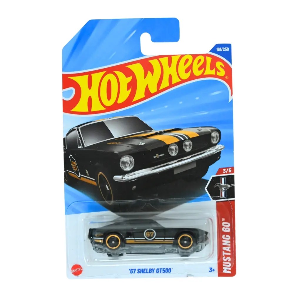 Hot Wheels 67 Shelby GT500 Black 161/250