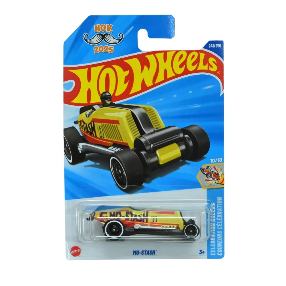 Hot Wheels Mo-Stash Yellow Black 241/250