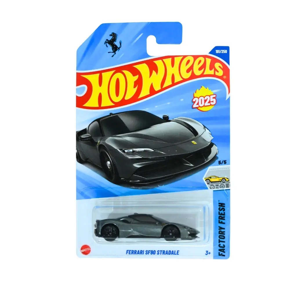 Hot Wheels Ferrari SF90 Stradale Gray 19/250