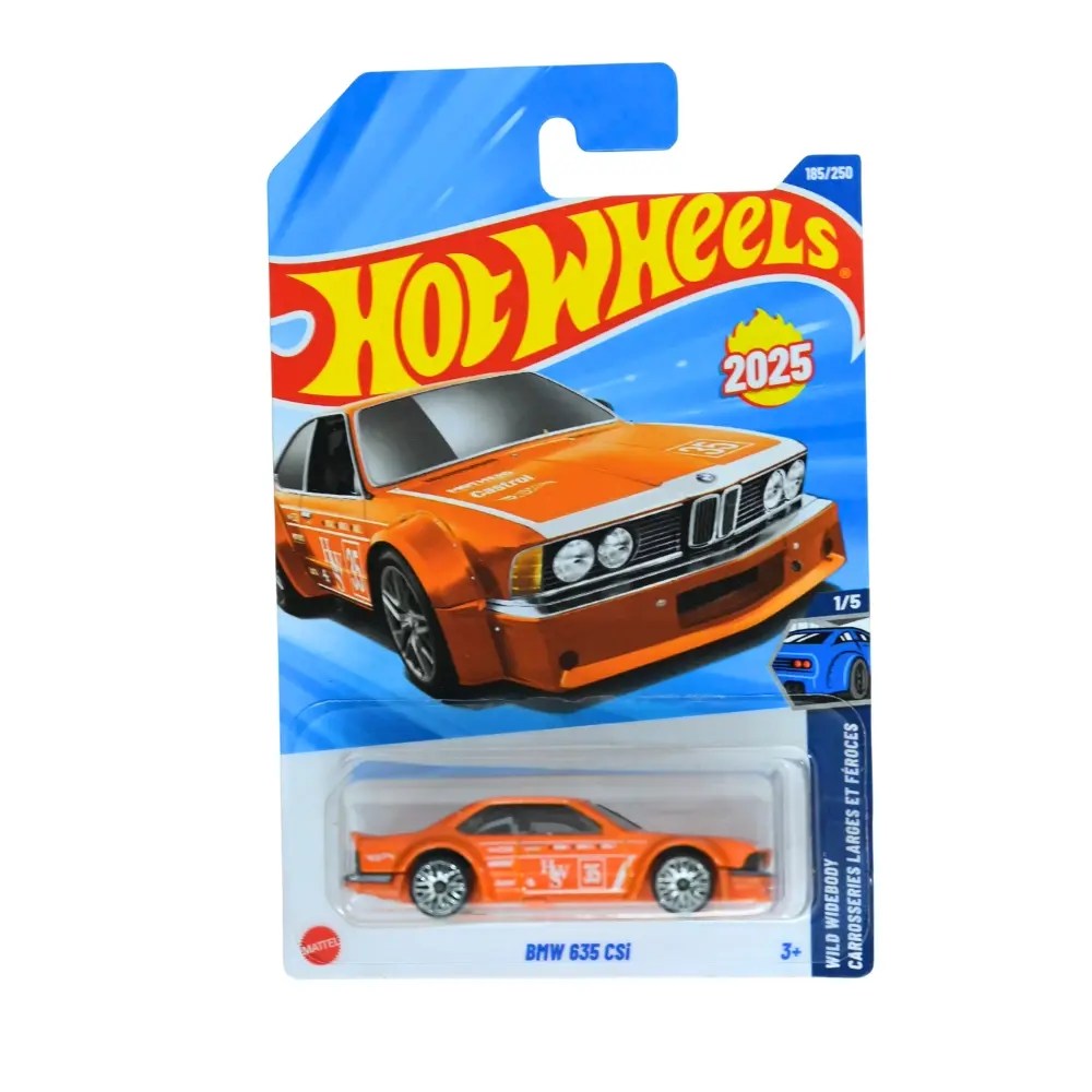 Hot Wheels BMW 635 CSi Orange – Wide Body Series 185/250