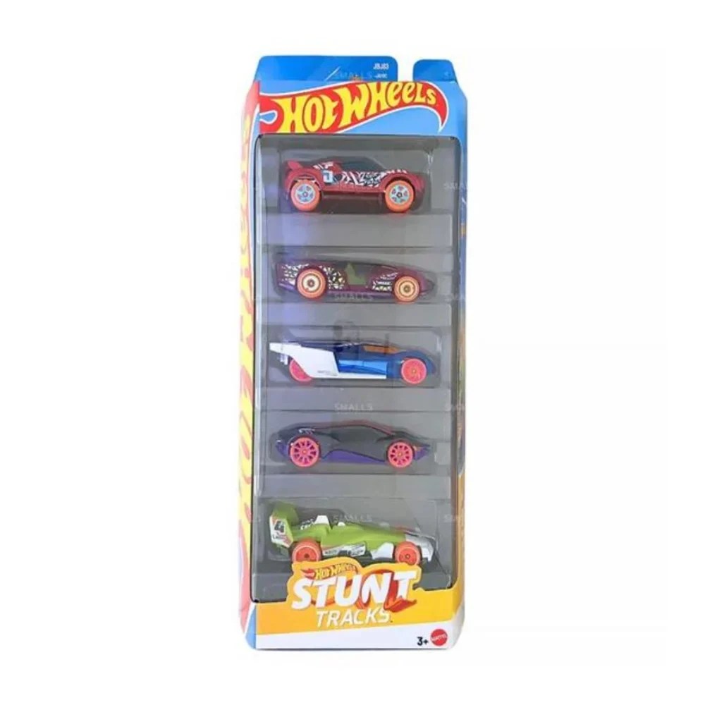 Hot Wheels Stunt Tracks 5-Pack | High-Speed Stunt Cars