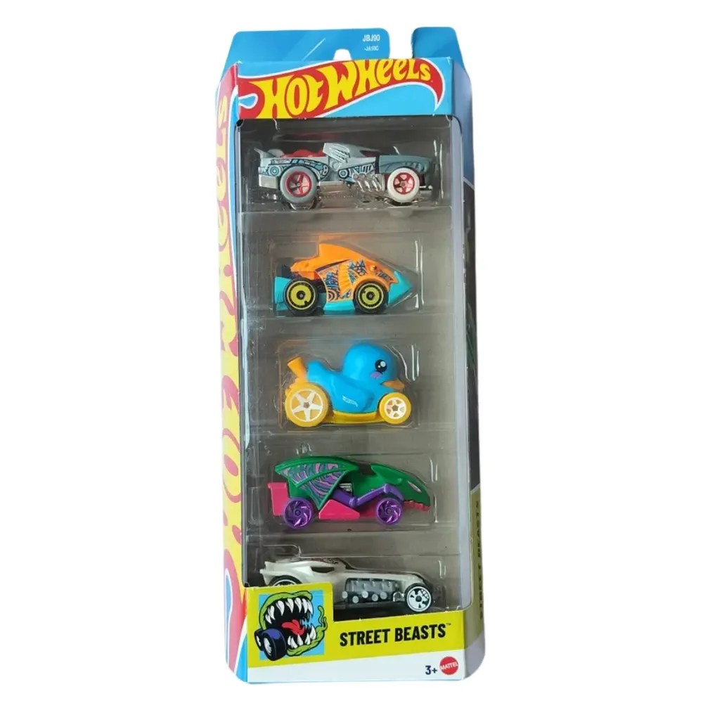 Hot Wheels Street Beasts 5-Car Pack