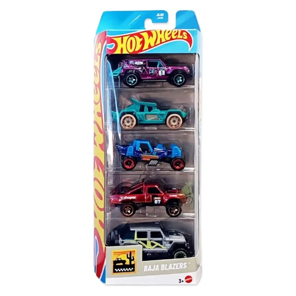 Hot Wheels Baja Blazers 5-Car Pack