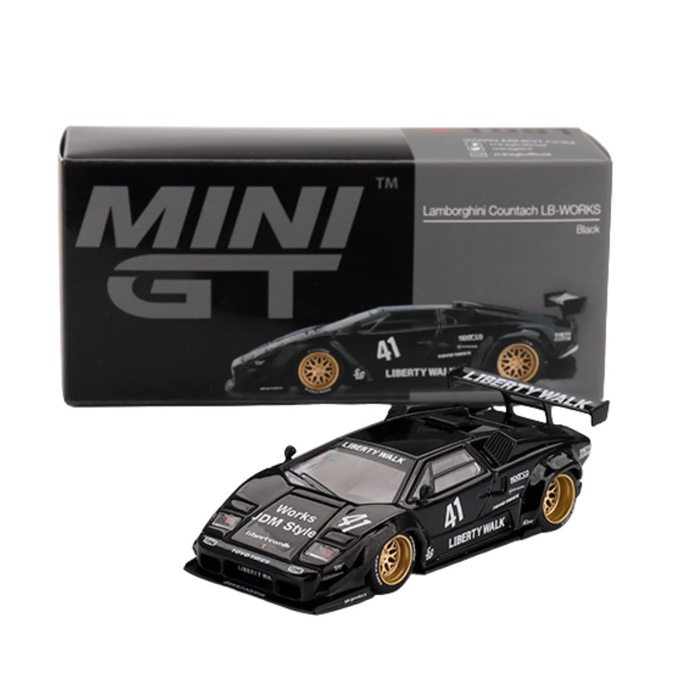Mini GT Lamborghini Countach LB-WORKS Black