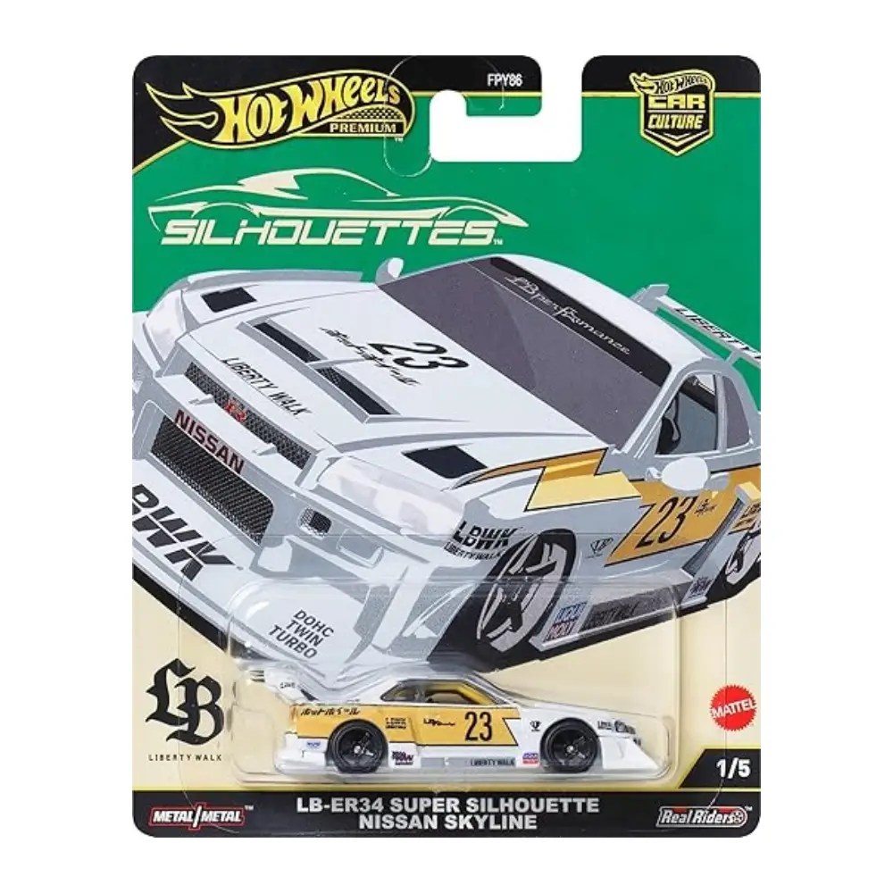 Hot Wheels LB-ER34 Nissan Skyline FPY86 Imported