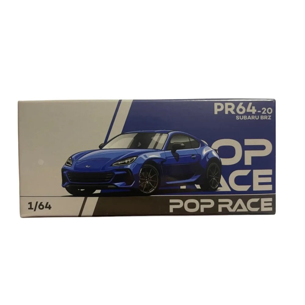 Pop Race Subaru BRZ 1:64 Diecast Car - Grover Techno