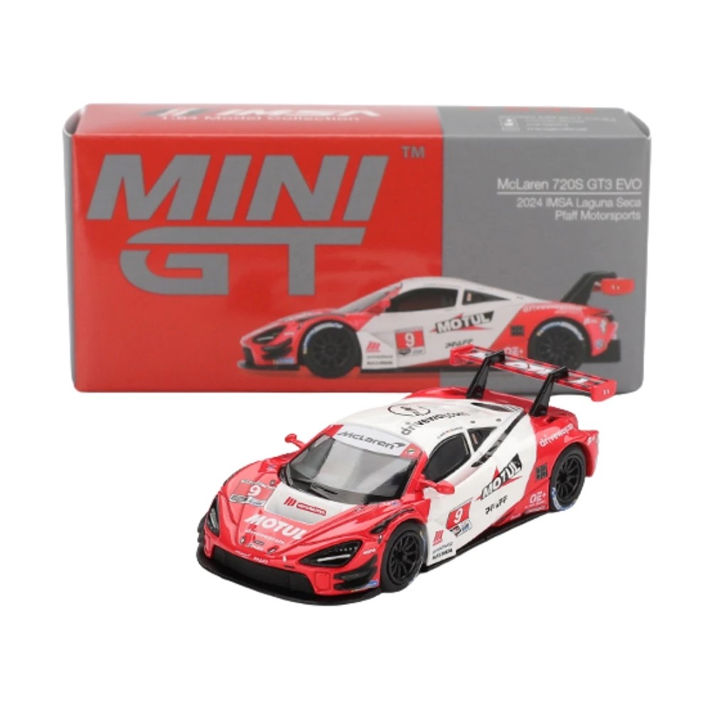 Mini GT McLaren 720S GT3 Evo 2024 Motul Laguna