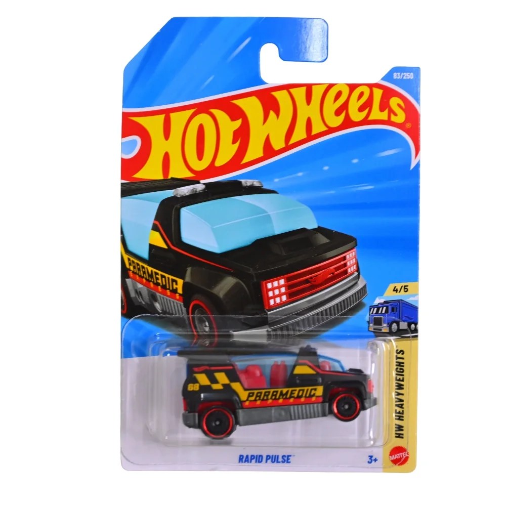Hot Wheels Rapid Pulse black red 83 250