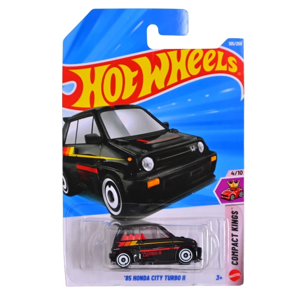 Hot Wheels 85 Honda City Turbo II black 105 250