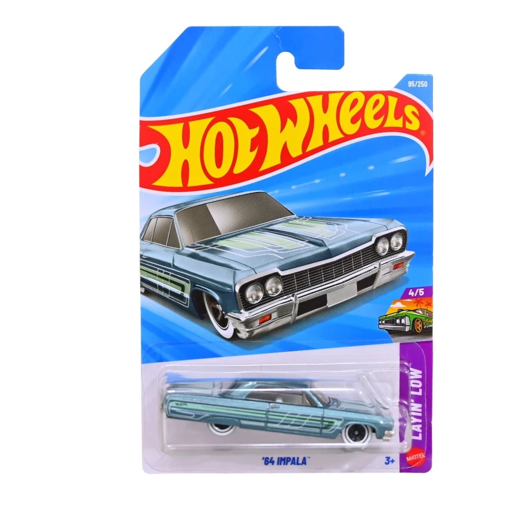 Hot Wheels 64 Impala blue 95 250