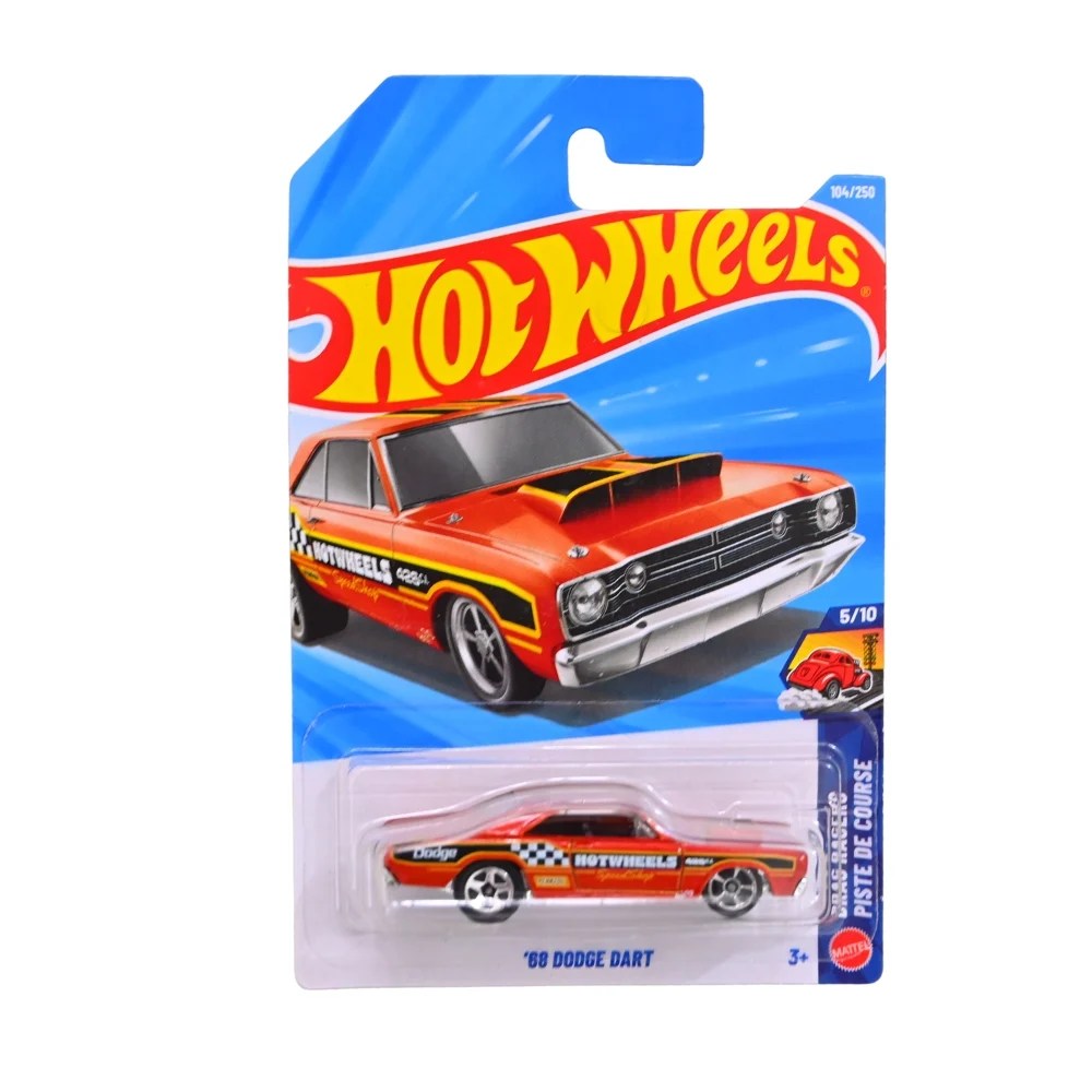 Hot Wheels 68 Dodge Dart Orange 104 250 - Grover Techno
