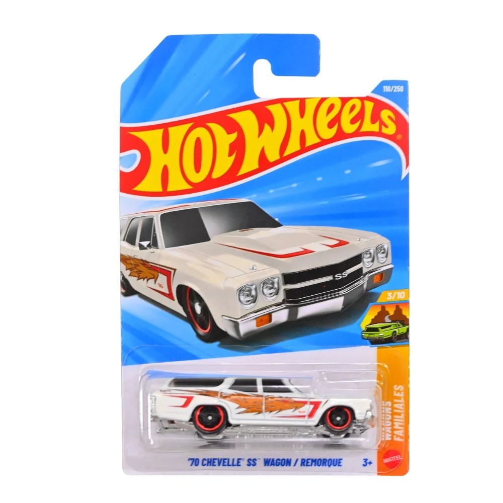 Hot Wheels 70 Chevelle SS Wagon white 110 250