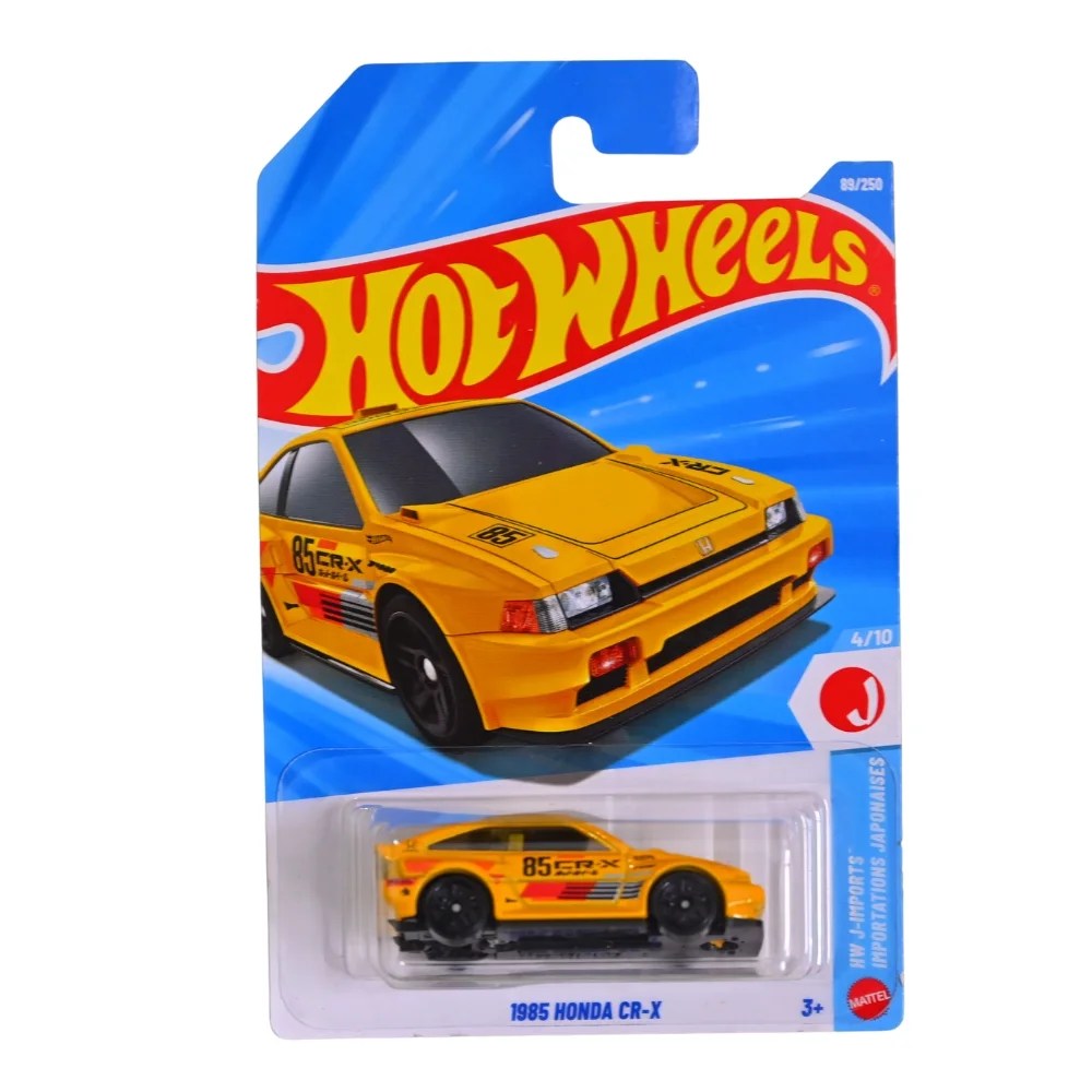 Hot Wheels 1985 Honda CR X yellow 89 250