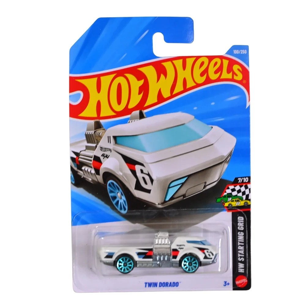 Hot Wheels Twin Dorado white blue 100 250