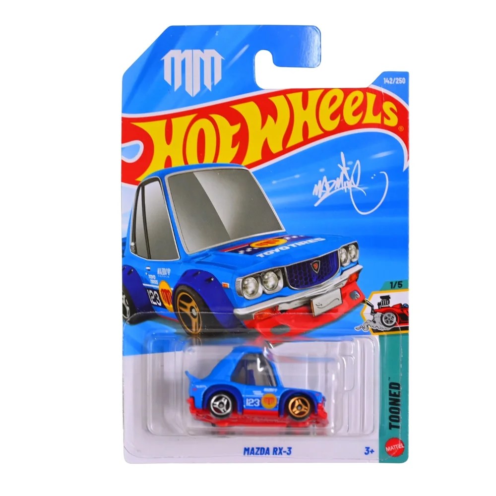 Hot Wheels Mazda RX3 blue 142 250