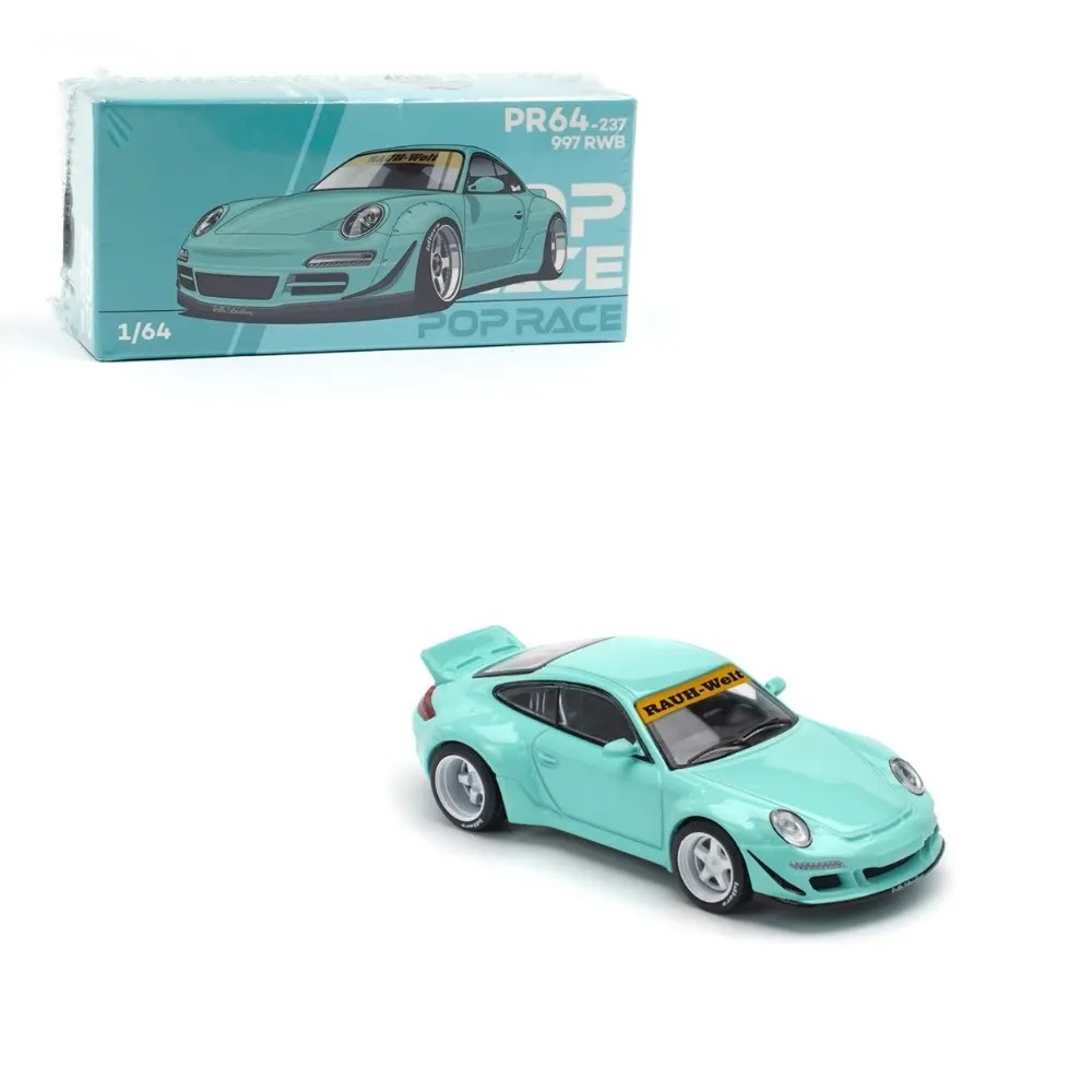 Pop Race PR64-237 RWB Porsche 997 Mint Green