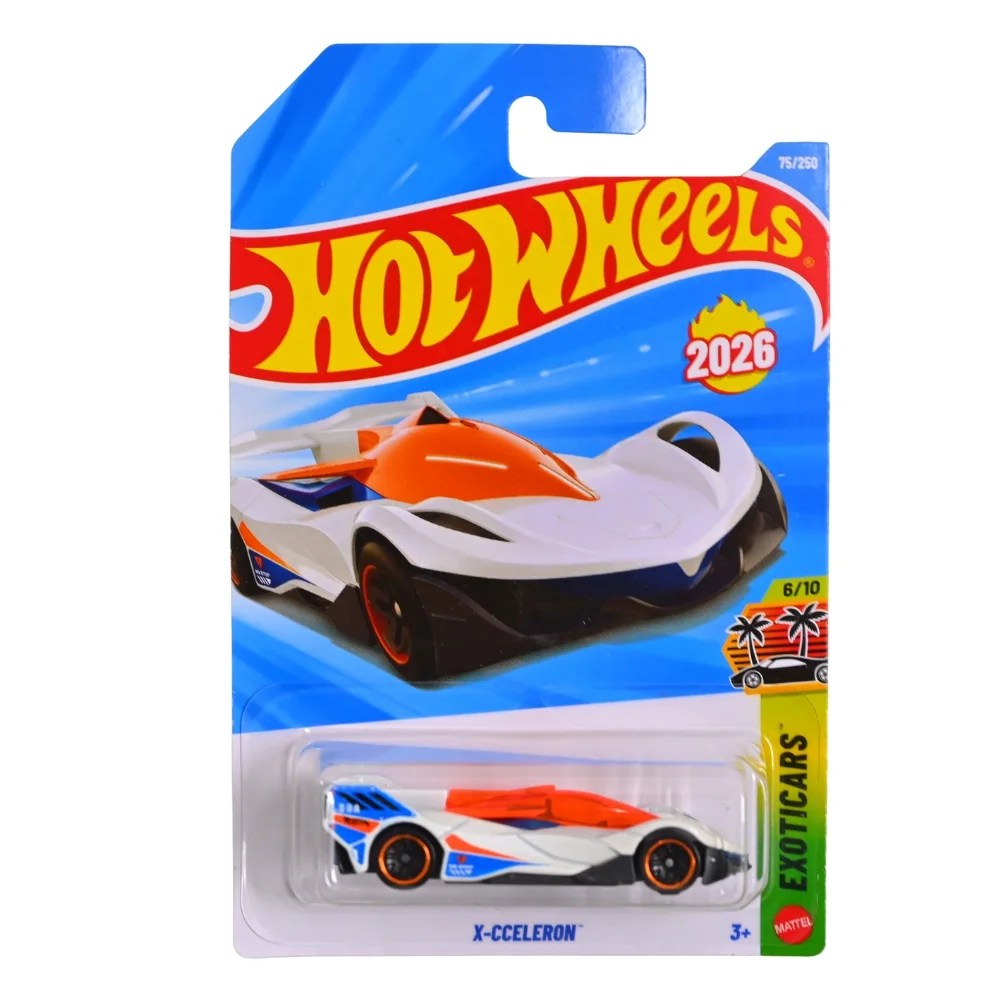 Hot Wheels X Celeron white orange 75 250