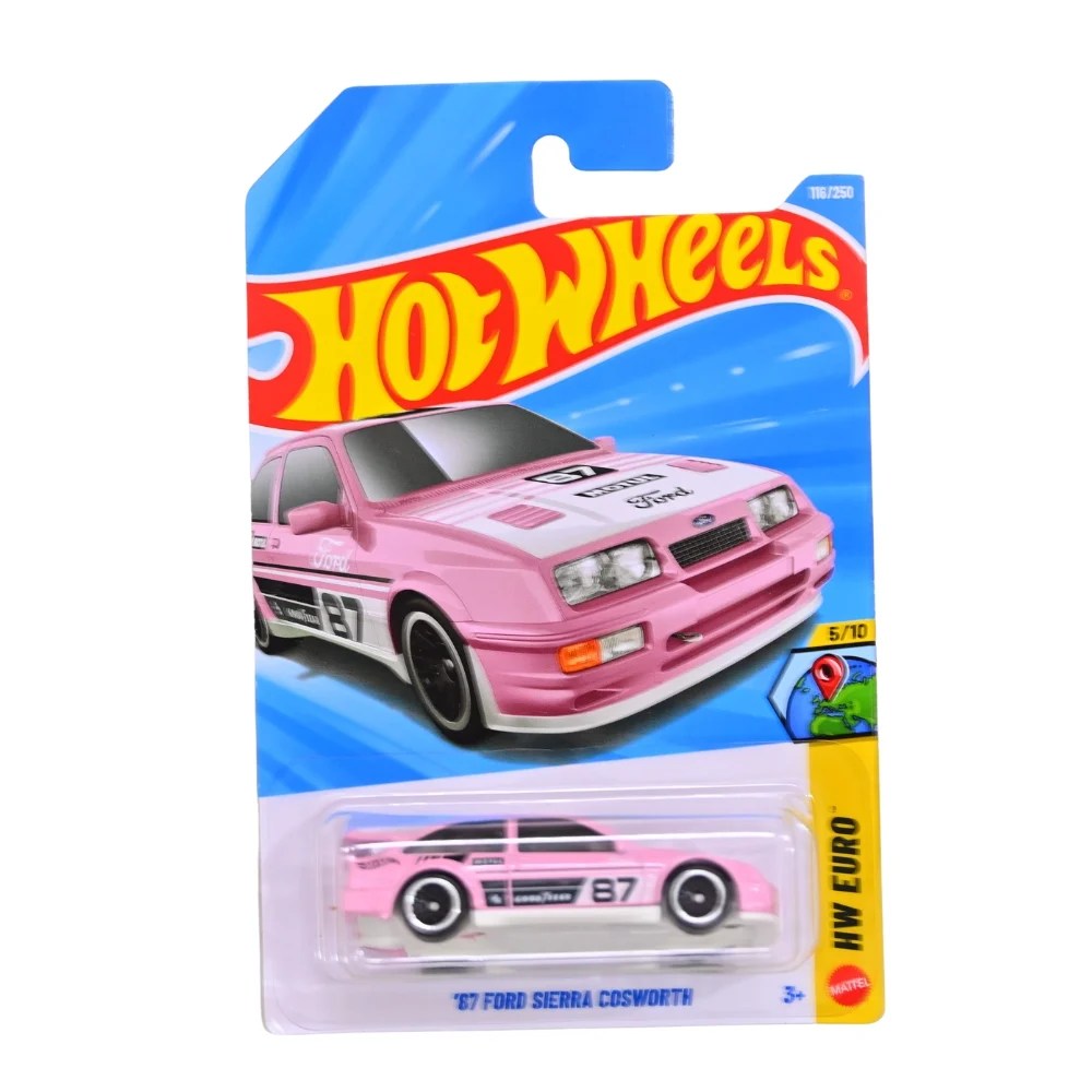 Hot Wheels 87 Ford Sierra Cosworth pink 116 250