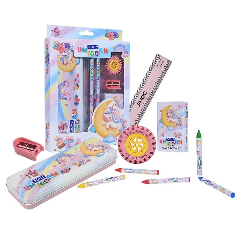 DOMS Unicorn Stationery Gift Set