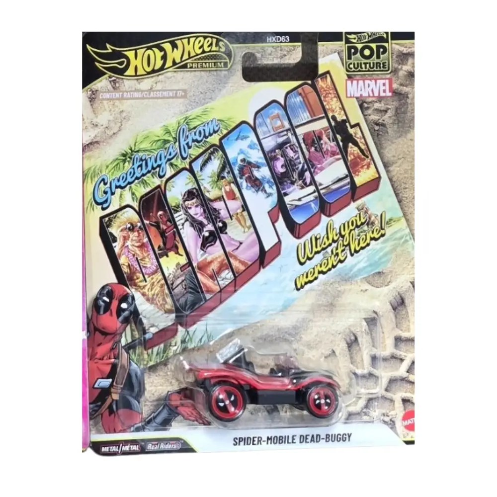 Hot Wheels Premium Marvel Spider-Mobile Dead-Buggy