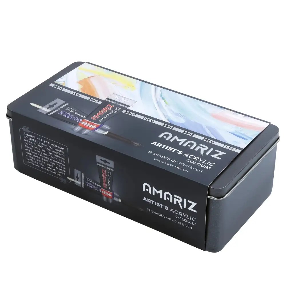 Amariz Artist Acrylic Colours Set – 12 Shades