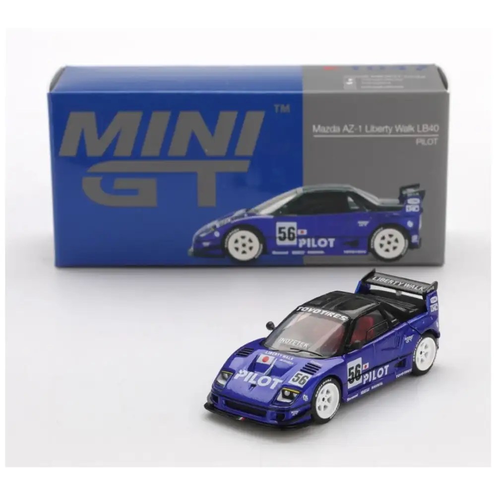 Mini GT Mazda AZ-1 LB40 Pilot – Premium Model